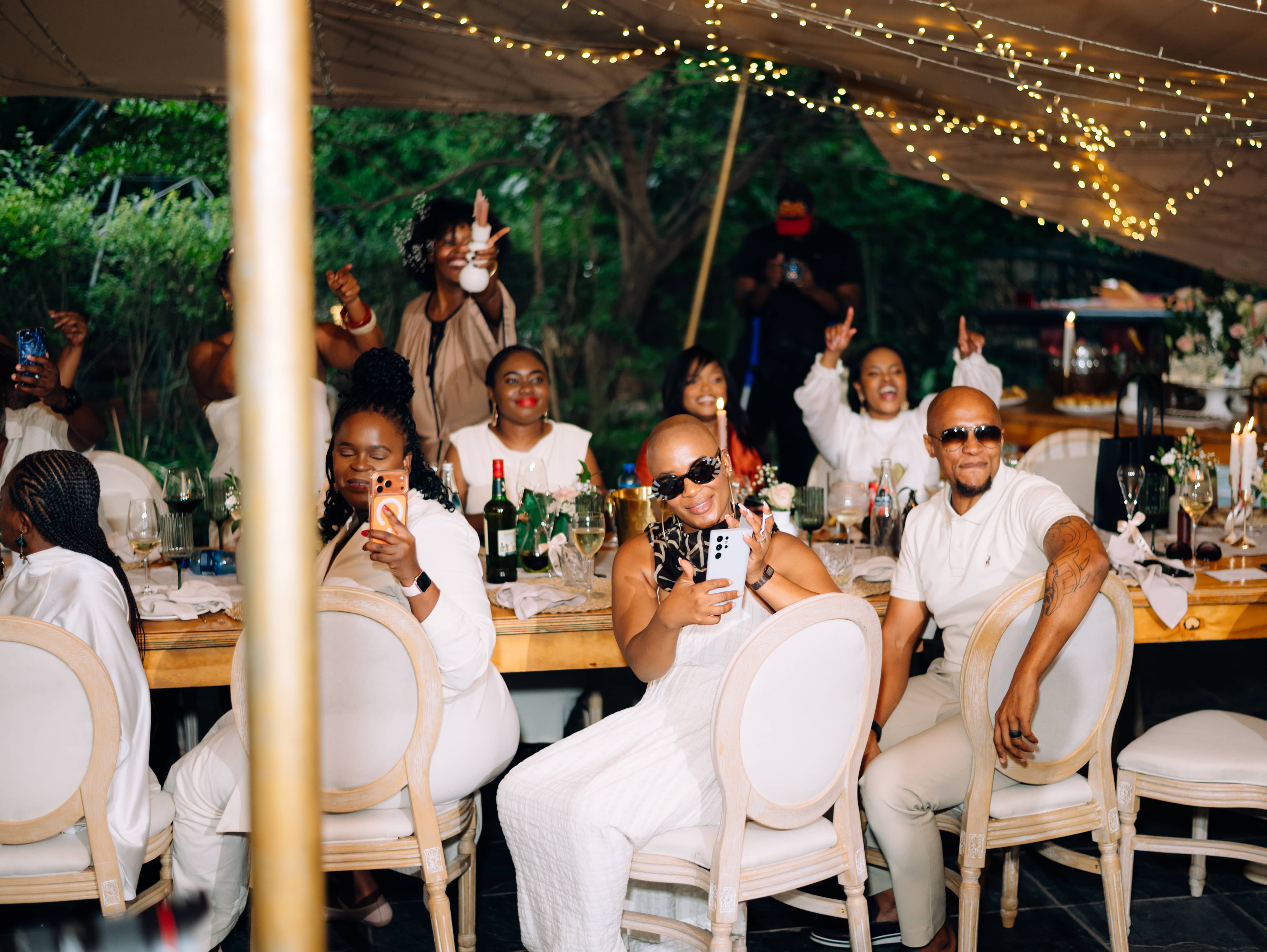 Villa Simonne event decoration