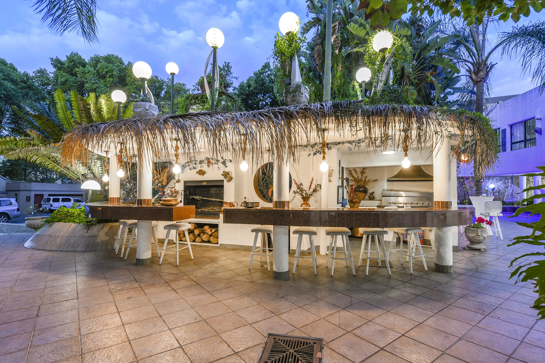 Evening terrace